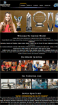 Mobile Screenshot of crystalworldawards.com